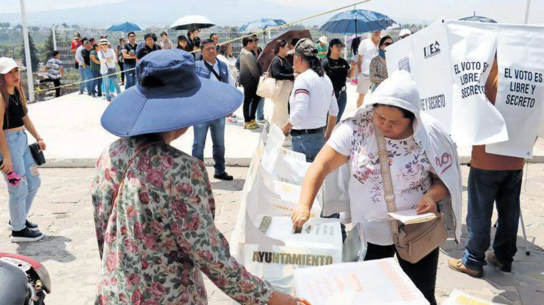 Votos, elecciones, jornada electoral